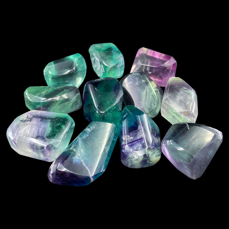 Fluorite Tumbles