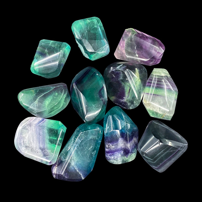 Fluorite Tumbles