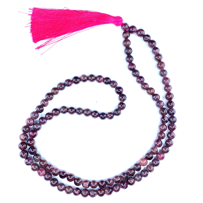 Garnet 8mm Jap Mala