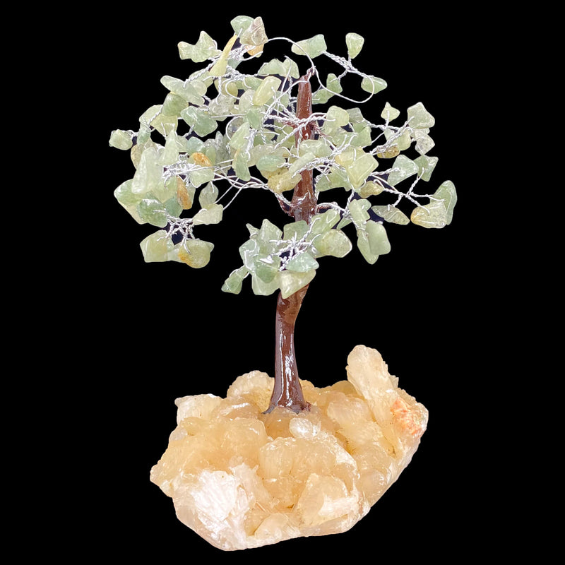 Green Aventurine Tree on Mineral Base