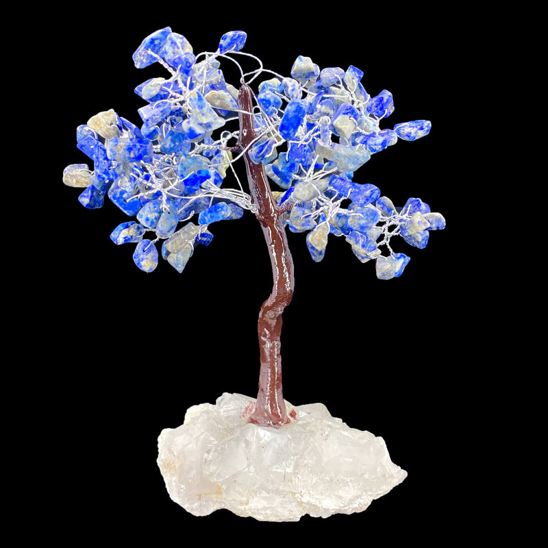 Lapis Tree on Mineral Base