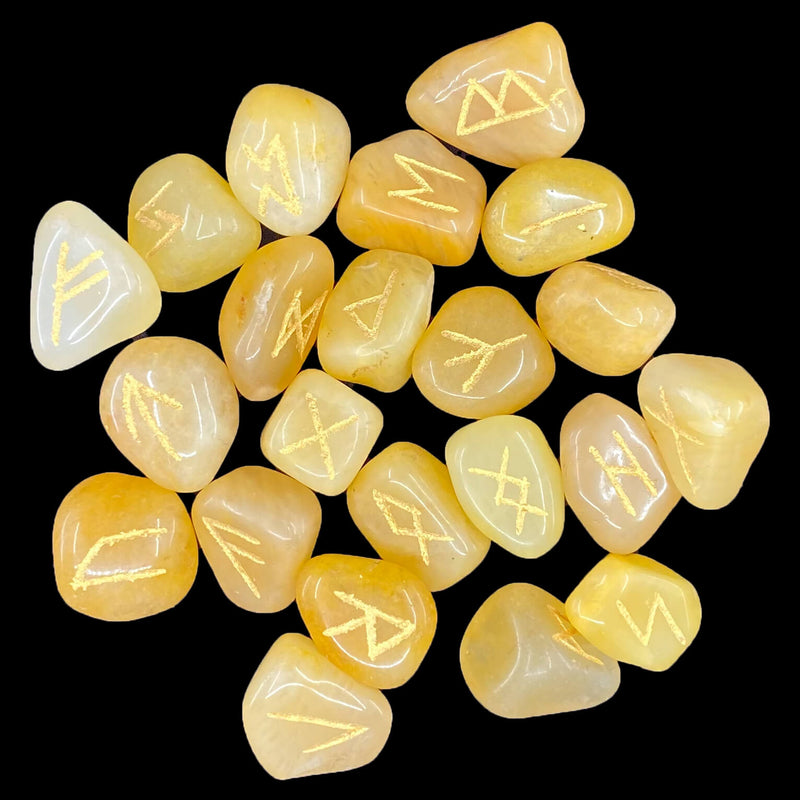 Golden Aventurine Rune Sets