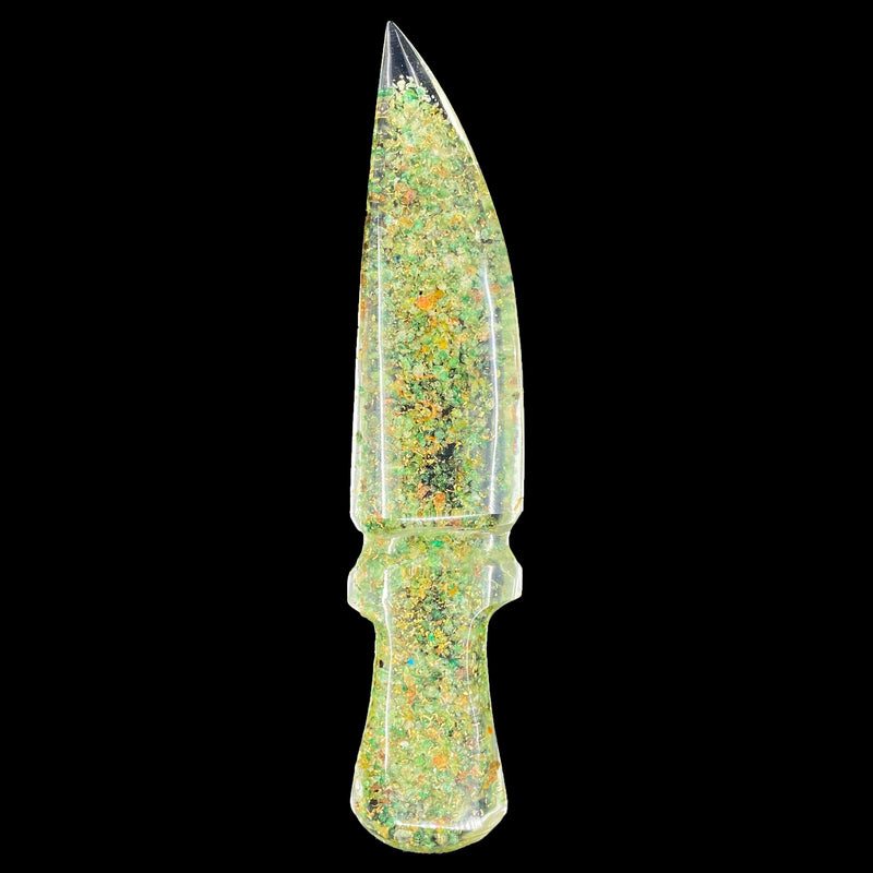 Green Aventurine Orgonite Warrior Dagger