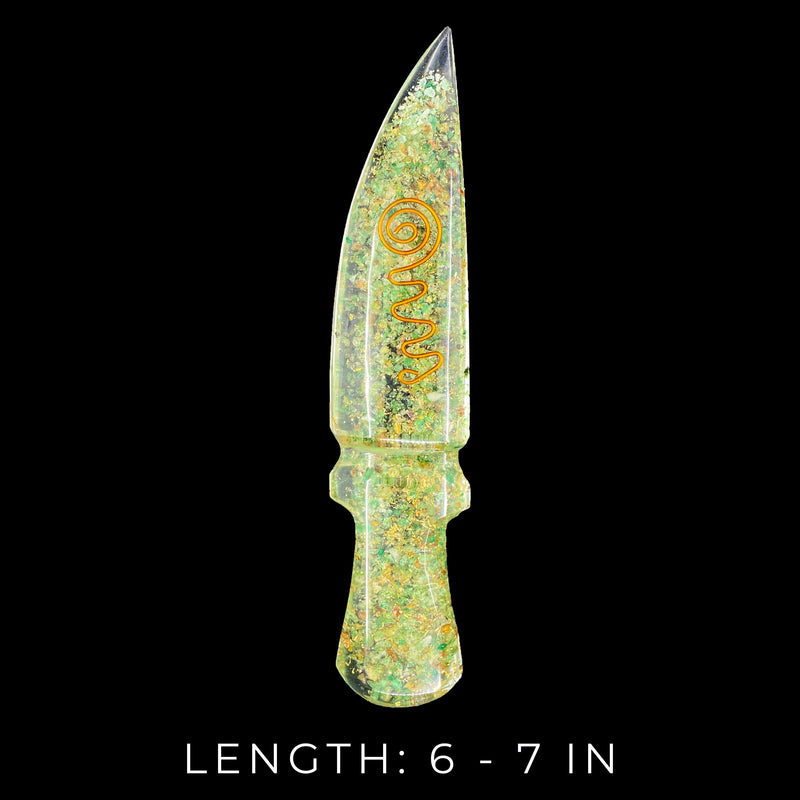 Green Aventurine Orgonite Warrior Dagger