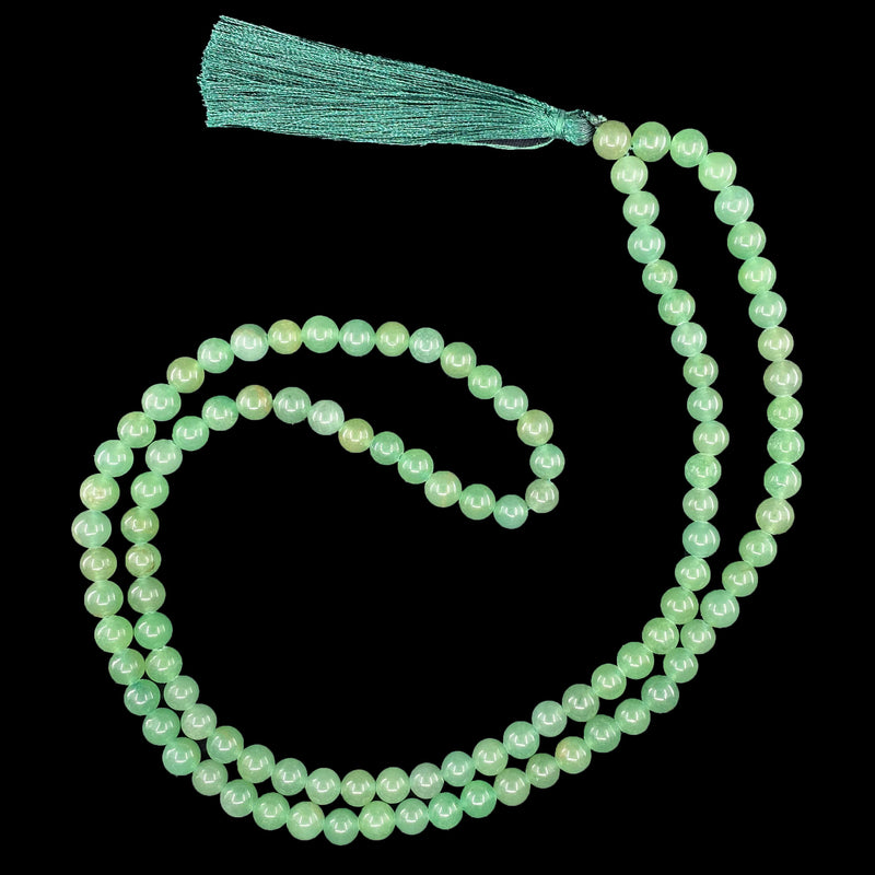 Green Aventurine 8mm Jap Mala