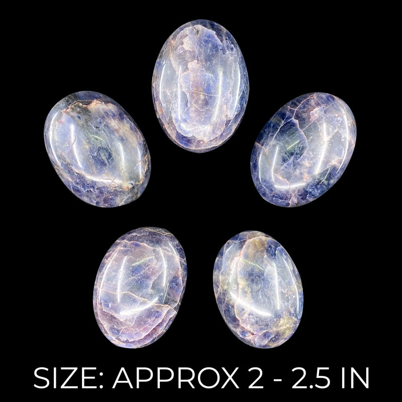 Iolite Palmstones