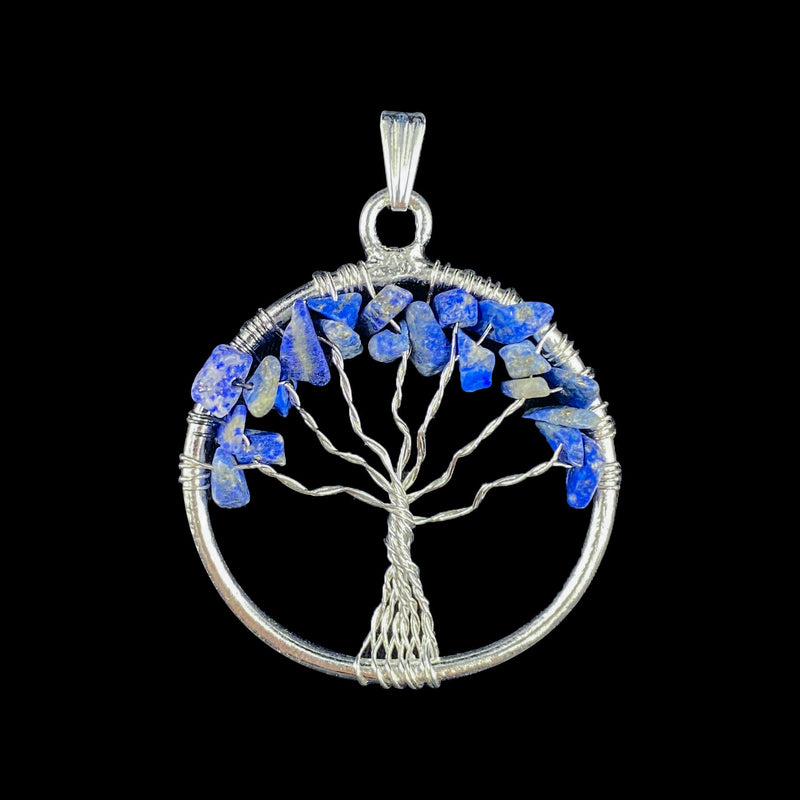 Tree of Life Pendant - Lapis