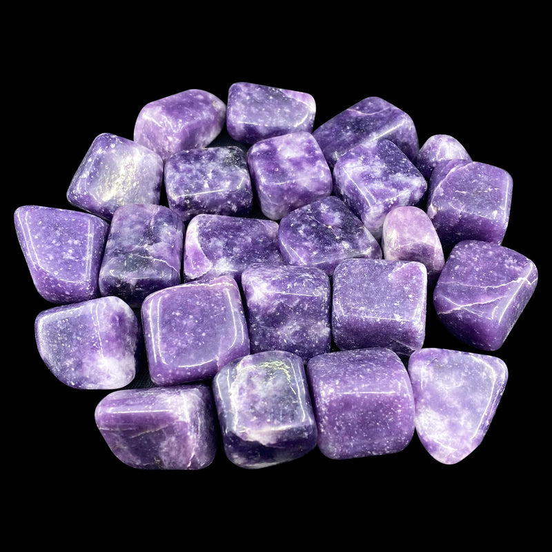 Lepidolite Tumbles