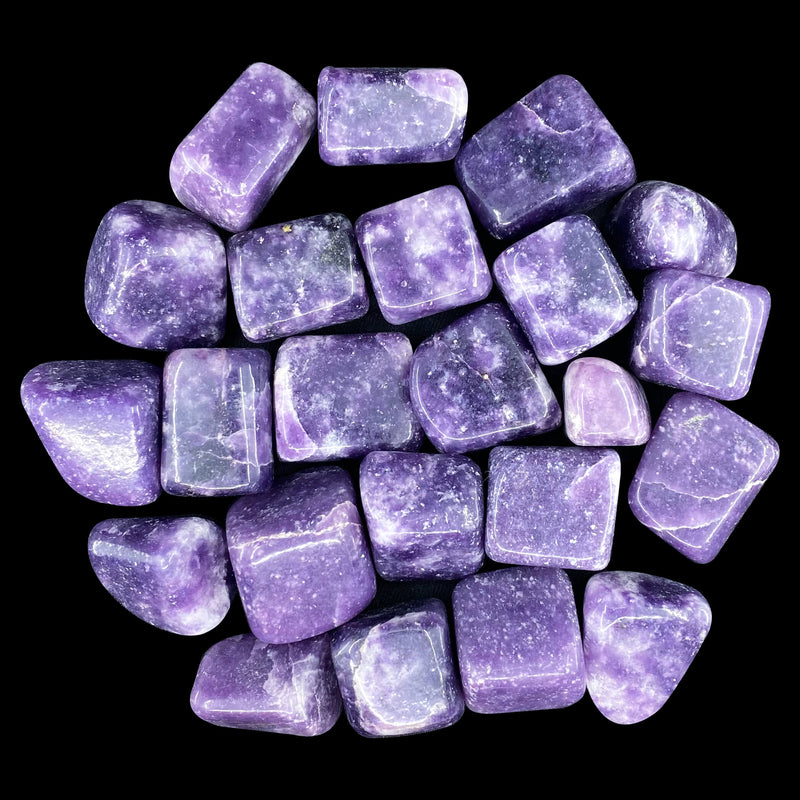 Lepidolite Tumbles