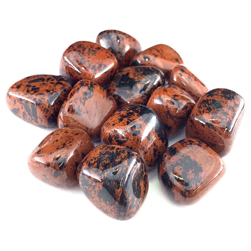 Mahagony Obsidian Tumbles.
