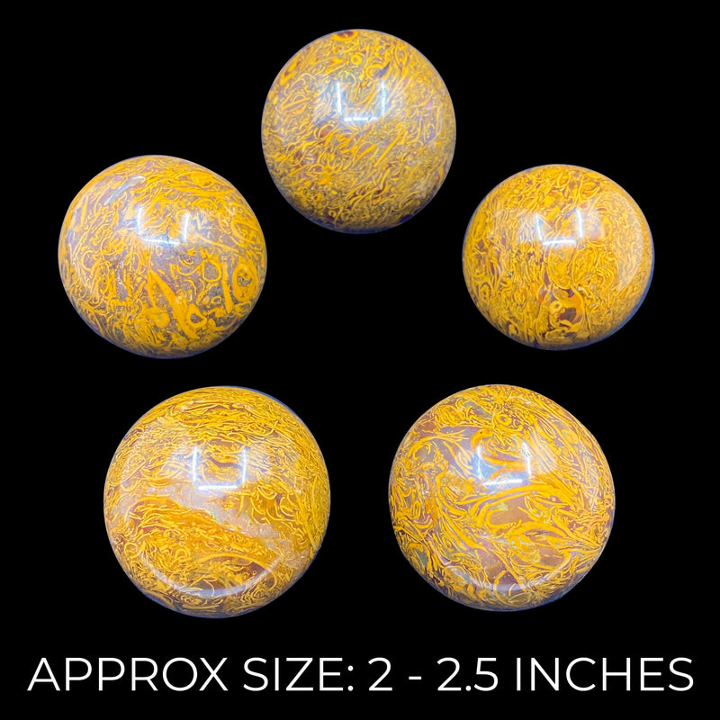 Scriptstone Jasper Spheres
