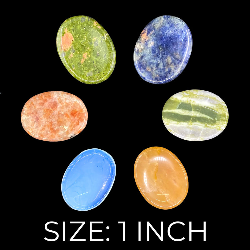 Multi Colour Worry Stones