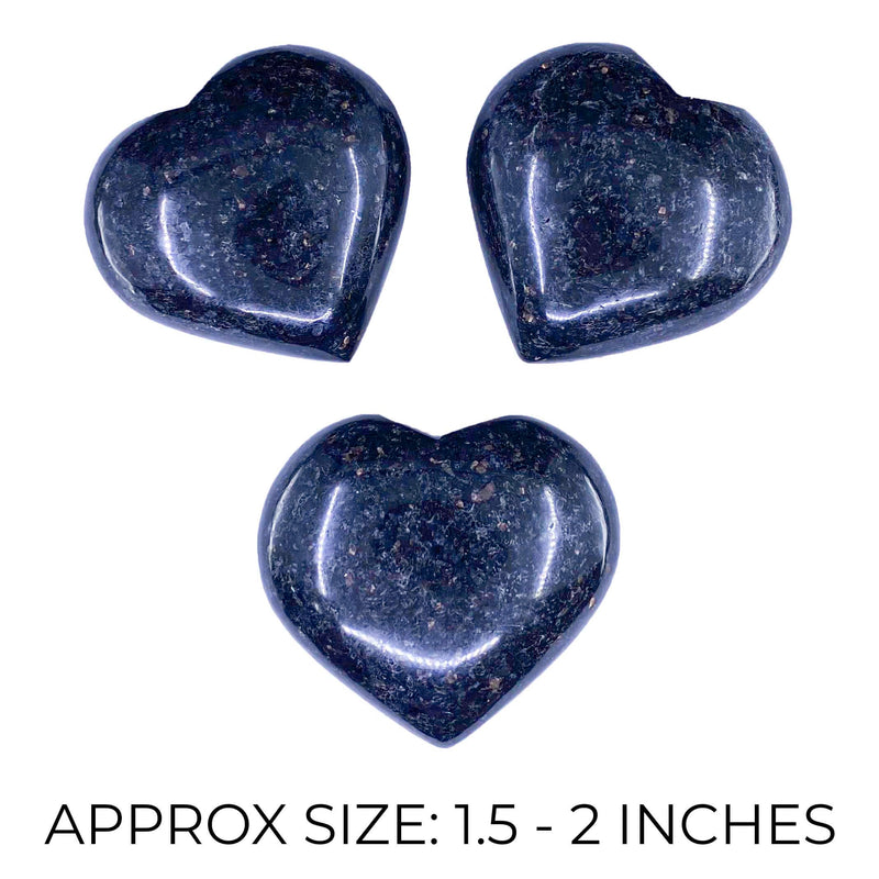 Nuummite Hearts