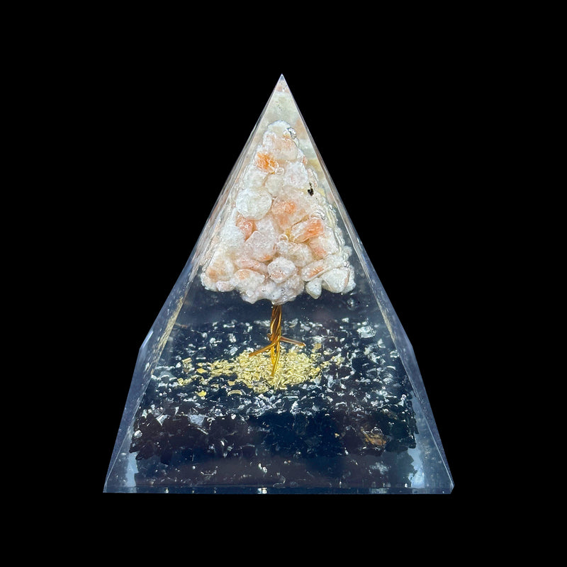 Orgone Forest Tree Pyramid - Sunstone
