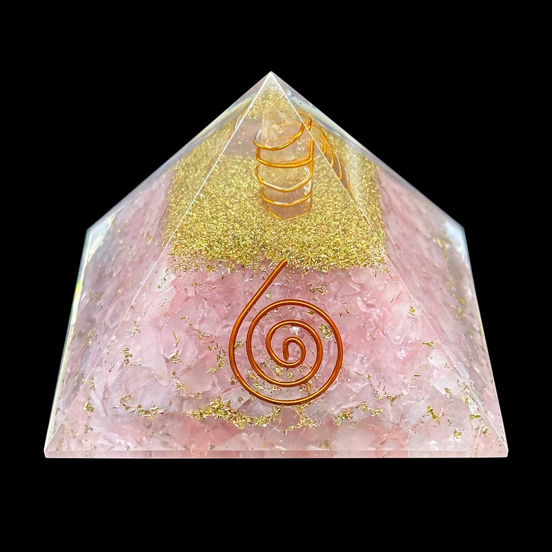 Orgone Pyramid - Rose Quartz