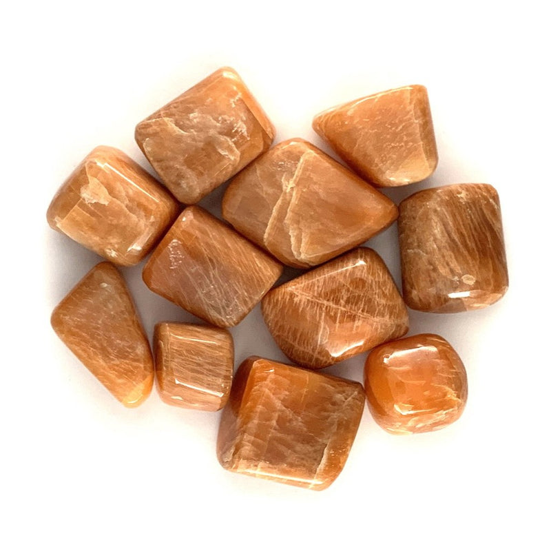 Peach Moonstone Tumbles
