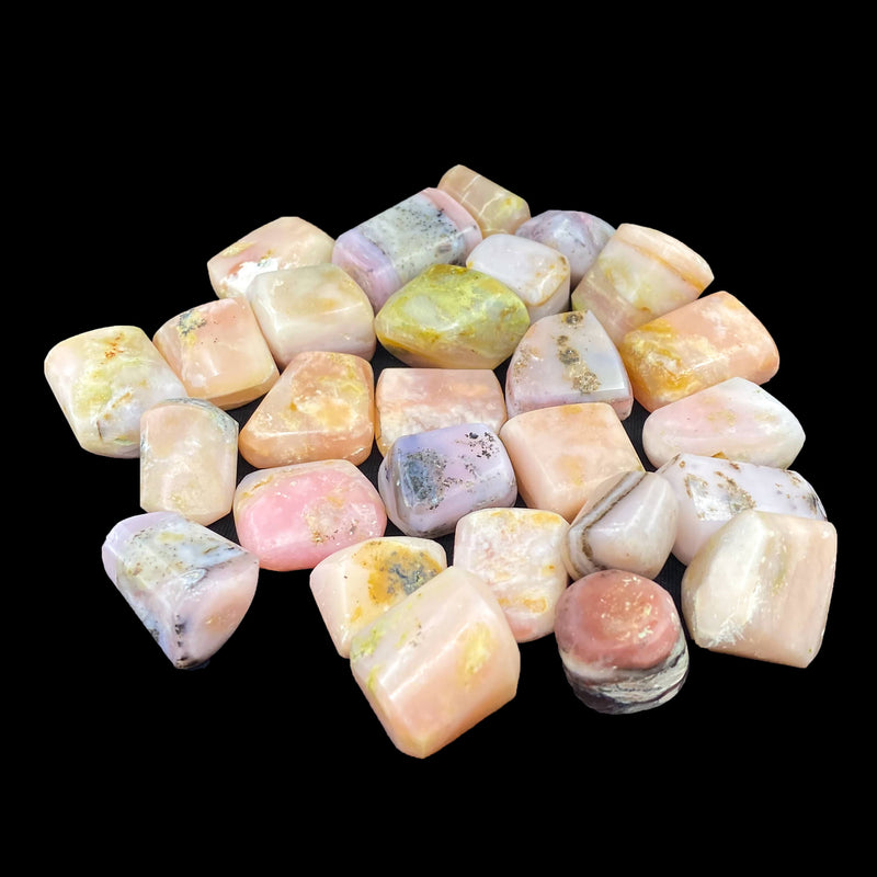 Pink Opal Tumbles