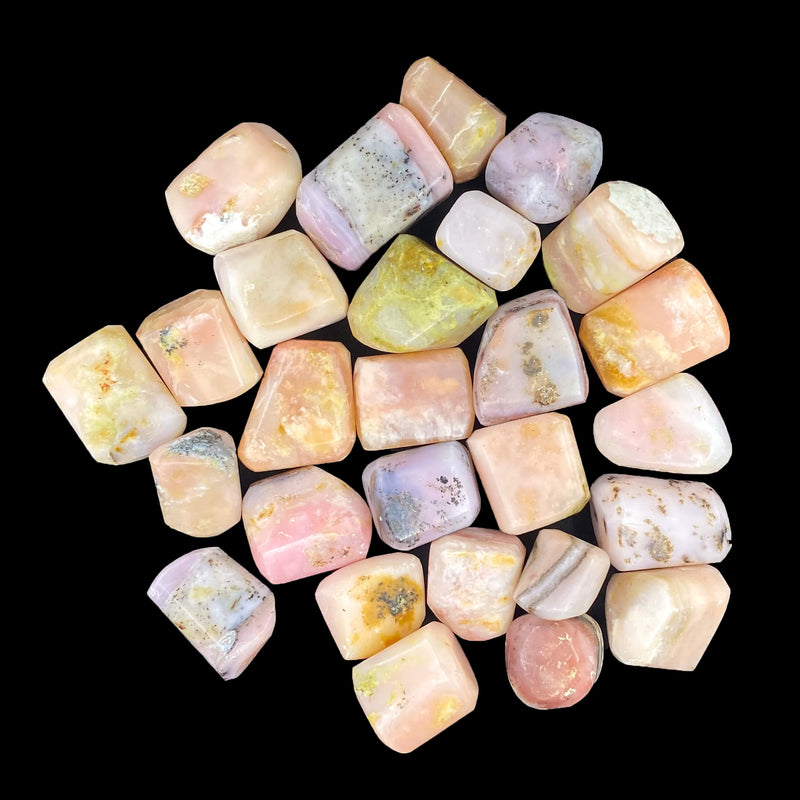 Pink Opal Tumbles