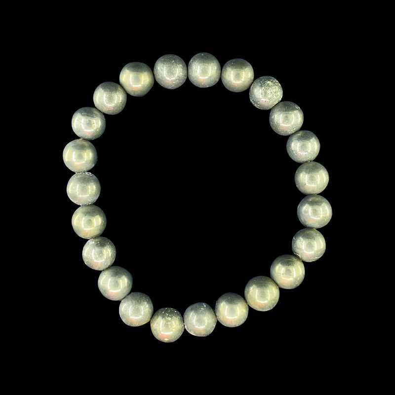 Pyrite Round Bracelet
