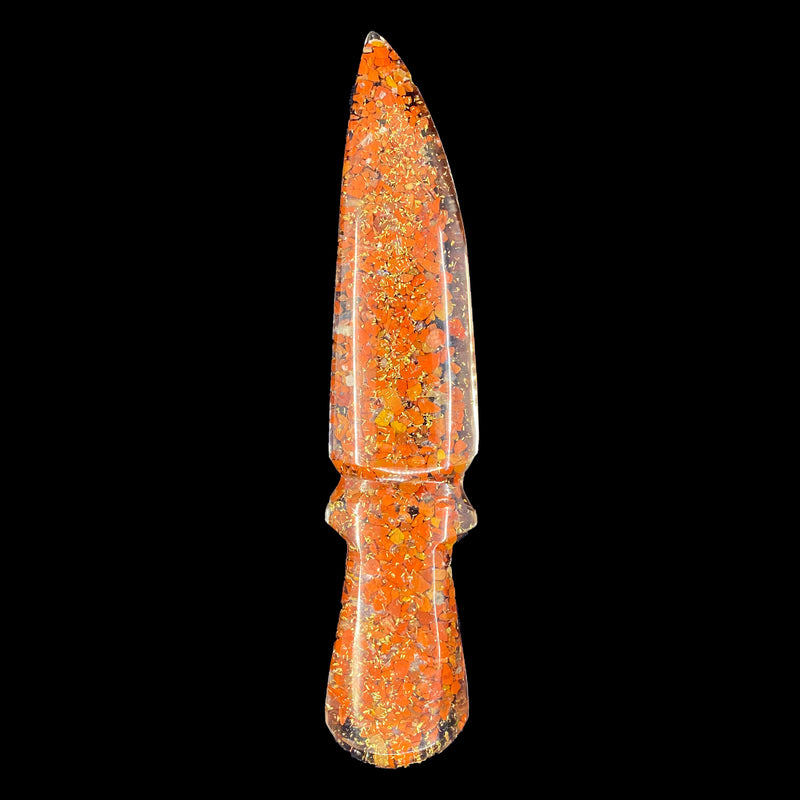 Red Jasper Orgonite Warrior Dagger
