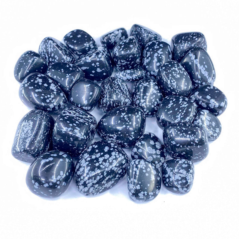 Snowflake Obsidian Tumbles