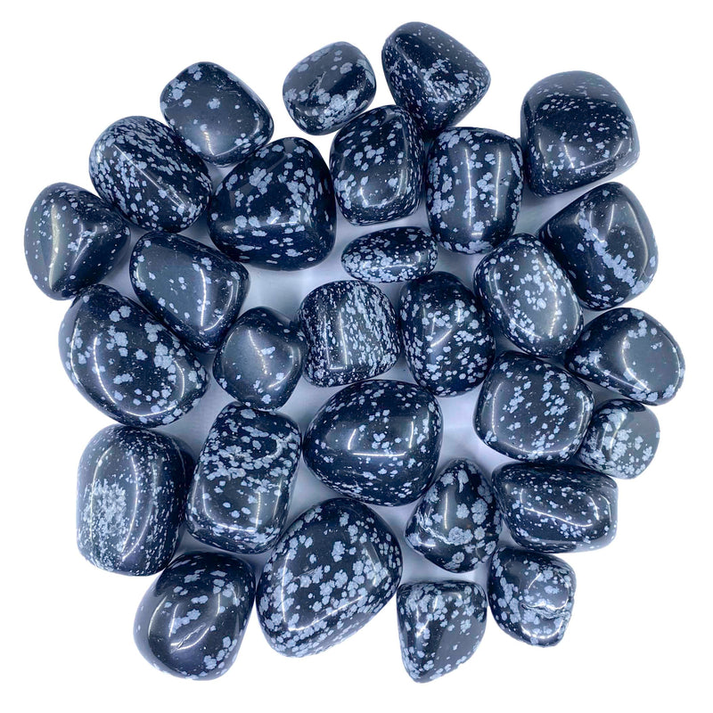 Snowflake Obsidian Tumbles