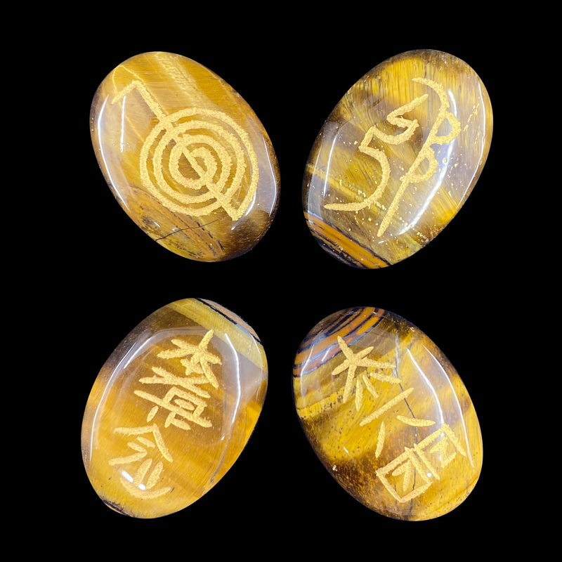Tiger Eye Reiki Set