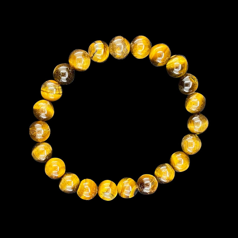 Tiger Eye Round Bracelet