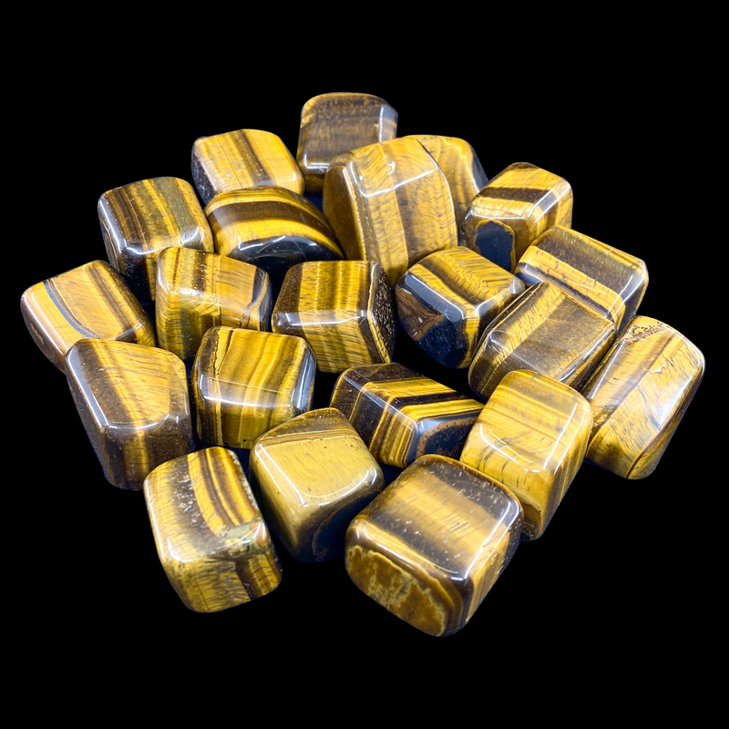 Tiger Eye Tumbles