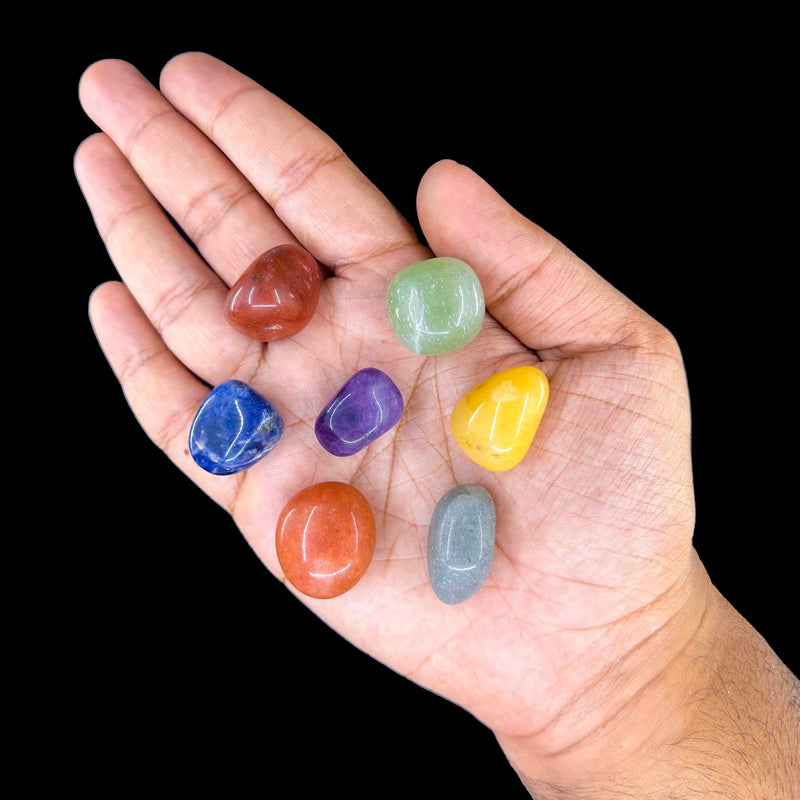 7 Chakra Tumble Stone Set