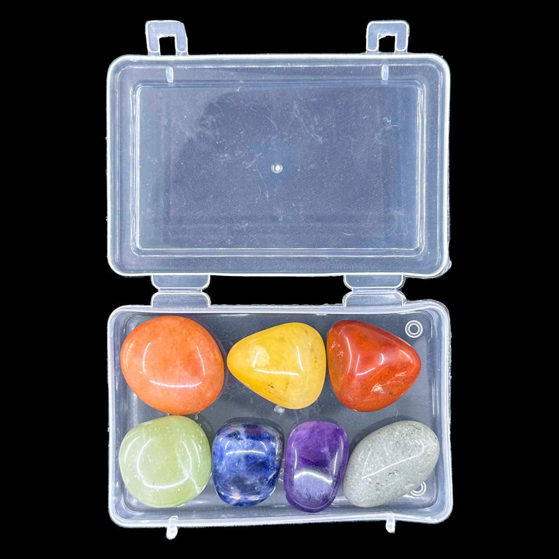 7 Chakra Tumble Stone Set