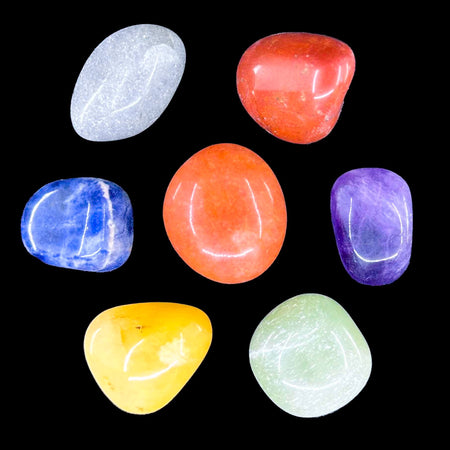 7 Chakra Tumble Stone Set