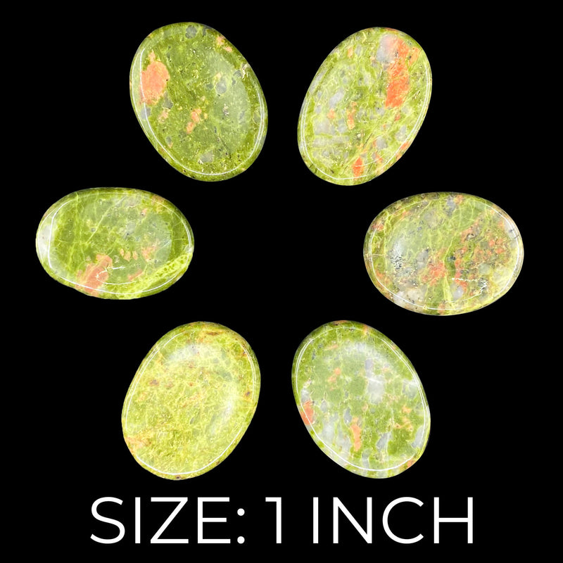 Unakite Worry Stones