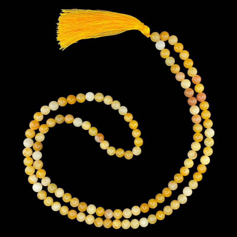 Yellow Aventurine 8mm Jap Mala